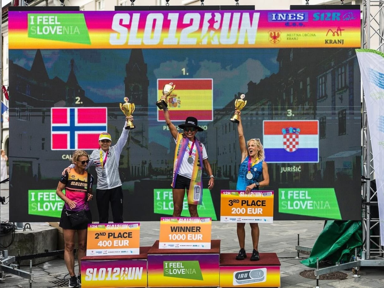 Line Caliskaner løp inn til norsk bestenotering på 12-timers i Slovenian 12-hour run
